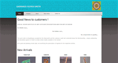 Desktop Screenshot of easwarissilversmith.com
